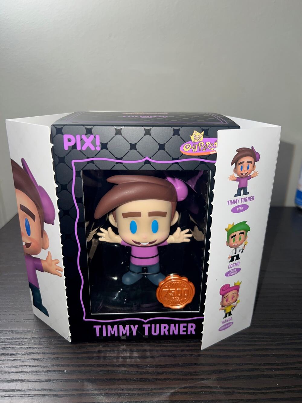 LIMITED 7,500 PCS Timmy Turner Fairly Oddparents Thrilljoy Pix Nick Nickelodeon